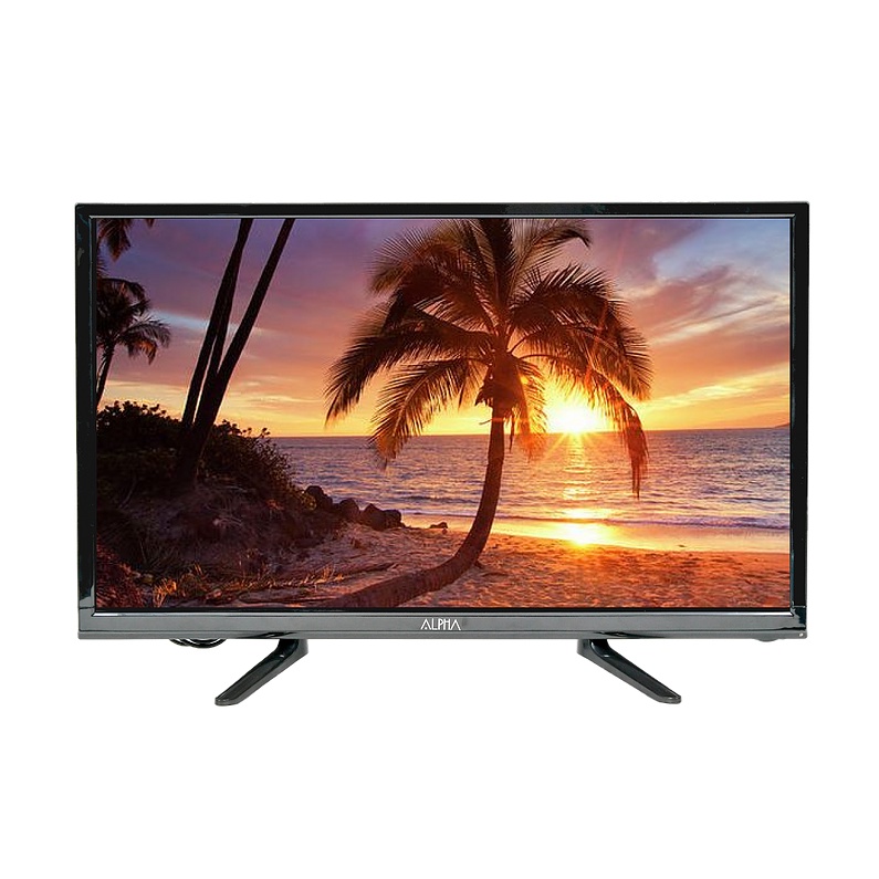 ALPHA ทีวี TV LED ขนาด 24 นิ้ว รุ่น LWD-245AA T2 ทีวีที่มีกล่องดิจิตอลในตัวเครื่อง