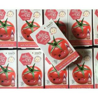 smooto tomato white collagen serum 1 กล่อง