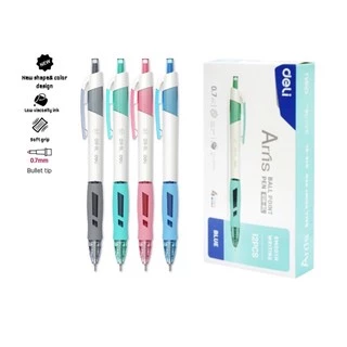 ปากกา กดลูกลื่น Camry Speed 0.38 Deli 0.7 mm. 12 ด้าม หมึกน้ำเงิน หมึกแดง หมึกดำ ขายส่งยกโหล 12 แท่ง 12 ด้าม