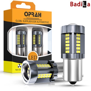 [2 ชิ้น] ไฟสัญญาณเลี้ยว 1156 1157 3157 7443 led 2016 54smd ไฟเบรก led DRL ไฟจอดรถ ไฟถอยหลัง Canbus