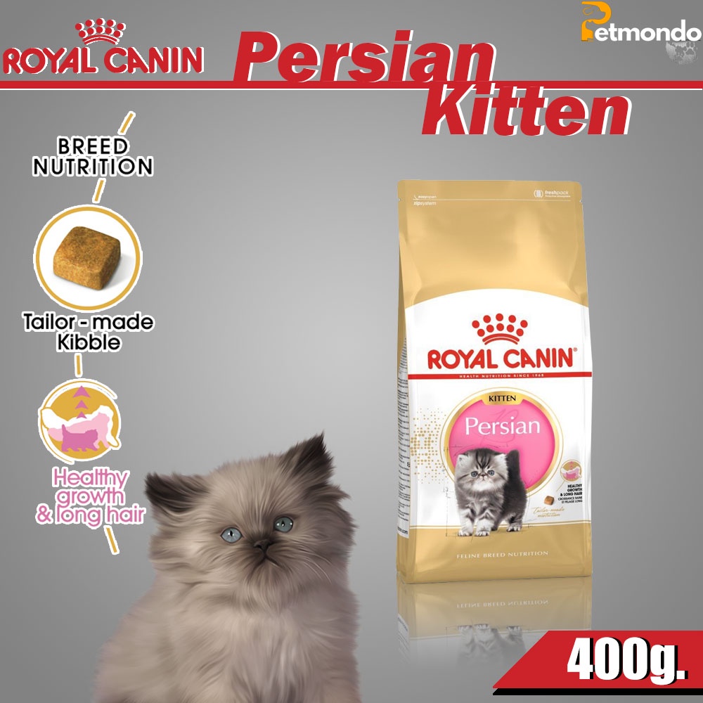 Royalcanin Persian kitten อาหารสำหรับลูกแมวพันธุ์เปอร์เซีย ขนาด400g.