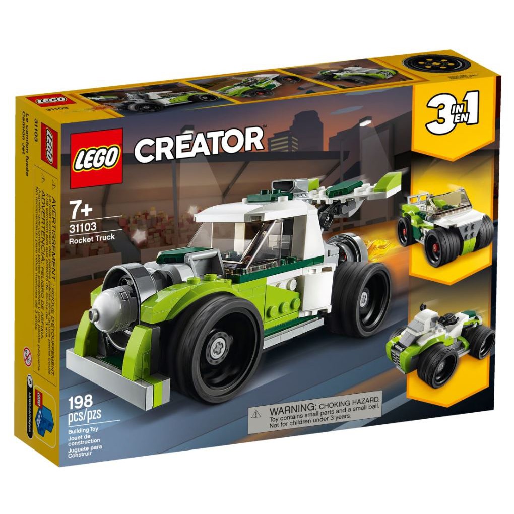 LEGO Creator 3-in-1 Rocket Truck 31103