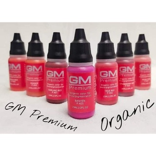 อุปกรณ์สักสีสักปากGMสูตรpreminm  organic