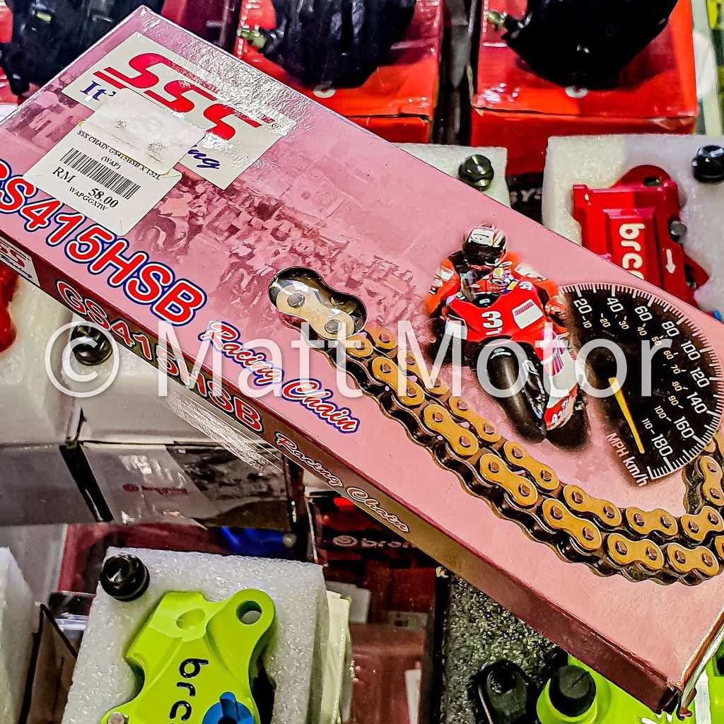 โซ่รถจักรยานยนต์ SSS GS 415 GP