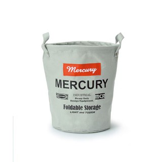 Mercury bucket S Gray ตะกร้าผ้าพับได้ใส่ของและอุปกรณ์ต่างๆ