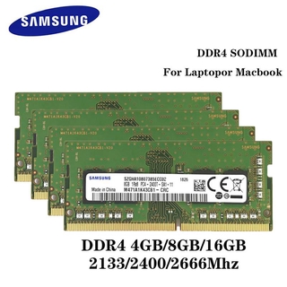 Samsung หน่วยความจําแล็ปท็อป 4Gb/8Gb/16Gb Ddr4 2133Mhz/2400Mhz/2666Mhz