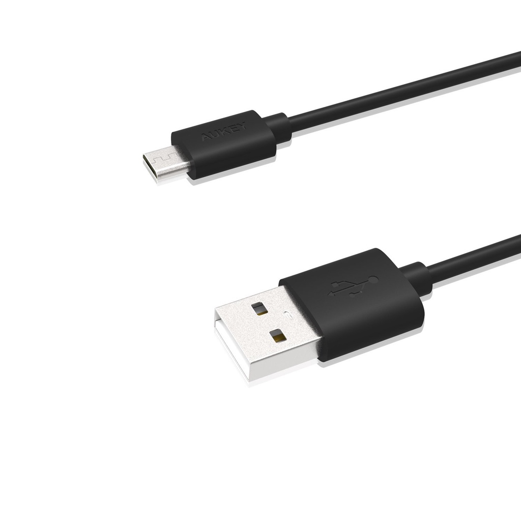 สายชาร์จ Aukey Micro USB คุณภาพดี_ส่งข้อมูลได้