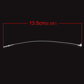 สายรัดพลาสติกสีขาวใส ขนาด 13.5cm x 0.45cm แพ็ค 500 อัน