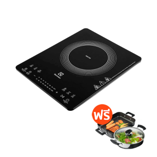 [ทักแชทรับโค้ด] Electrolux Induction ETD42SKR / Alectric เตาแม่เหล็กไฟฟ้า รุ่น SS1 (รับทันที! หม้อต้ม หม้อชาบู และกระทะ)