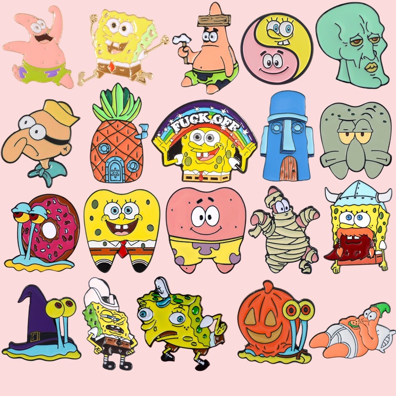 เข็มกลัด ลายการ์ตูนอนิเมะ ของขวัญ สําหรับเพื่อน เสื้อผ้า