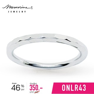 Memorine Jewelry แหวนเงินแท้ 925 : ONLR43