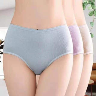 💦New💦 A8760# กางเกงในผู้หญิงมาใหม่ เอวสูงน่ารัก กางเกงในไซส์ใหญ่ ใส่ได้ถึง 44 นิ้ว💦 มี 4 ขนาด M L XL XXL