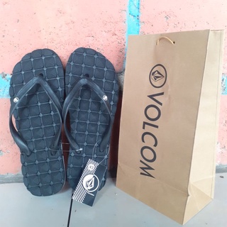 รองเท้าแตะ Volcom RUBBER คุณภาพสูง สําหรับผู้ชาย