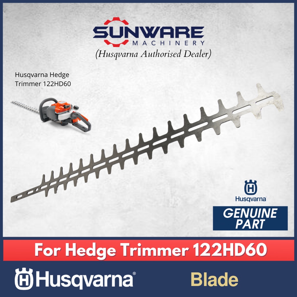 HUSTQVARNA 122HD60 เครื่องตัดแต่งพุ่มไม้ - ใบมีด