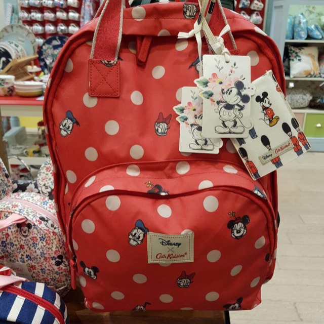 กระเป๋าเป้ Cath kidston Mickey Mouse and Friends Backpack for Women by Cath Kidston
