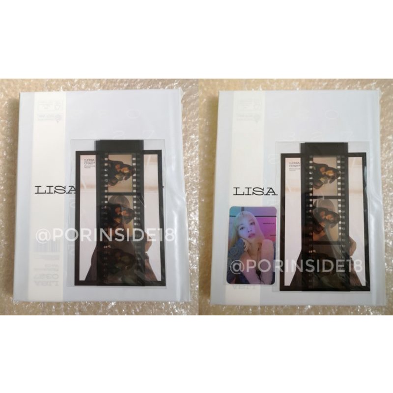 (พร้อมส่ง) Photobook​ Lisa​ Vol.​ 3 + ของแถม​ YG​ Shop