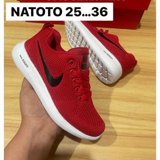 รองเท้าเด็ก ของเด็กหยิงเด็กชาย ผ้าใบเด็กnike zoomน้ำหนักเบา