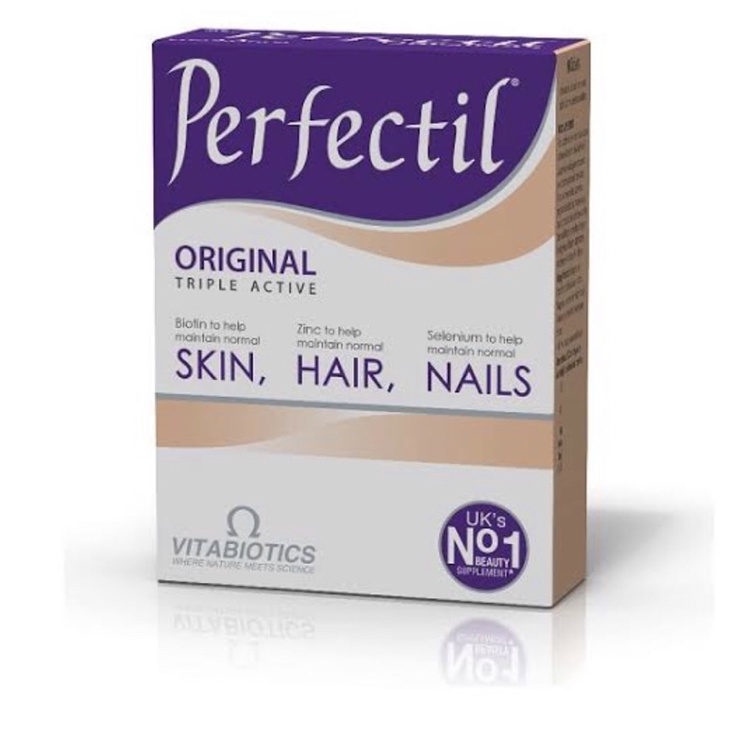 วิตามินบำรุงผิว เส้นผม และเล็บ Vitabiotics Perfectil Original Skin, Hair, Nail สูตรออริจินอลยอดนิยม 