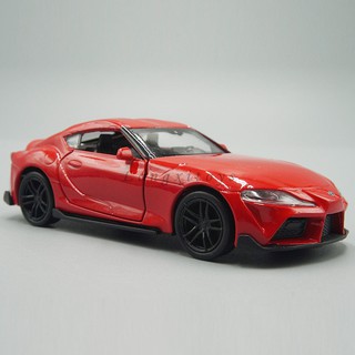 โมเดลรถยนต์ 1:36 Welly Diecast Toyota Supra ของเล่นสําหรับเด็ก