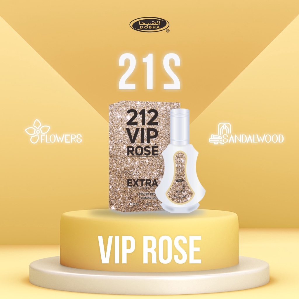 Dobeha Parfum 212 Vip Rose - น้ําหอมผู้หญิง