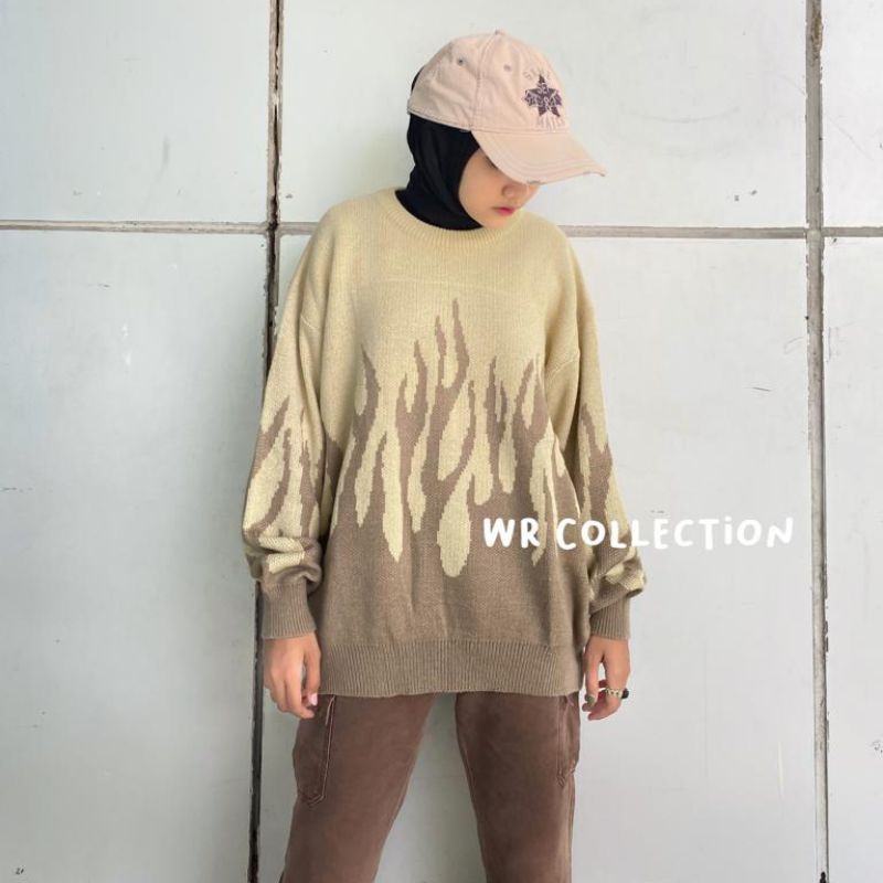 เสื้อสเวตเตอร์โอเวอร์ไซส์ AZRIEL