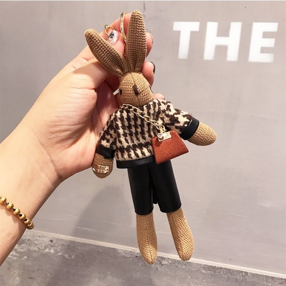 [VALLEE] อุปกรณ์เสริมกระเป๋า กระต่ายตุ๊กตาพวงกุญแจ โซ่ เครื่องประดับ ของขวัญน่ารัก สไตล์ญี่ปุ่น - รูปที่ 2