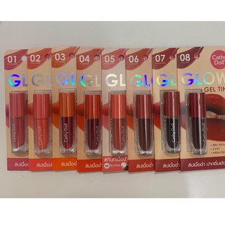 New!! Cathy Doll Glow Gel Tint ลิปทิ้นท์เนื้อเจล ให้สีสวยสดใสพร้อมบำรุงให้ปากเนียนนุ่มน่าสัมผัส