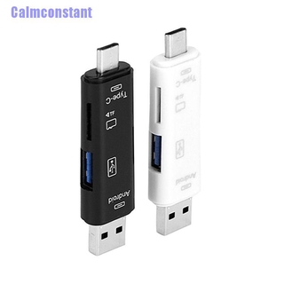 Ca&gt; 5 In 1 Usb 3. เครื่องอ่านการ์ด Micro Usb Sd Tf Otg 0 Type C