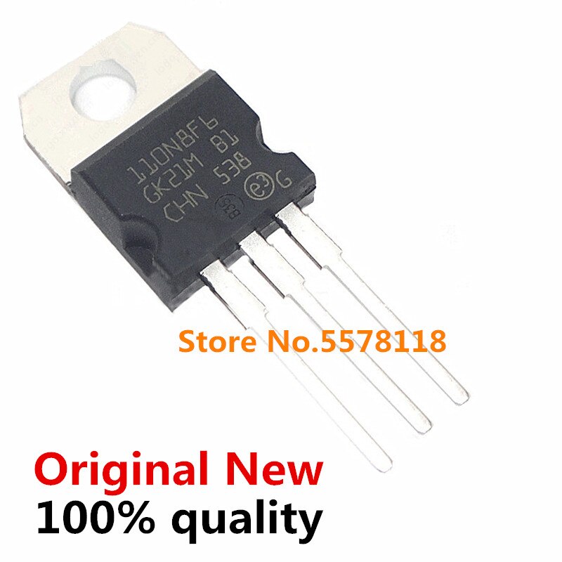 10 ชิ้น/ล็อต STP110N8F6 110N8F6 TO-220 110A 80V ใหม่