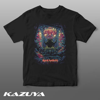 แขนสั้นcrew neckKazuya TM-0078 เสื้อยืด ลายวงร็อคเฮฟวี่เมทัลS-XXXXL