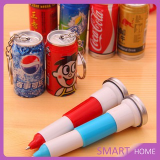 ปากกาน้ำอัดลม เป็นที่ใส่กุญแจก็ได้ น่าสะสม   มีของพร้อมส่ง  Drink pen