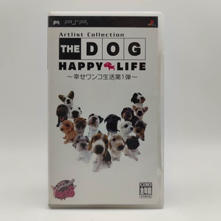 Artlist Collection The DOG Happy Life แผ่นแท้ PSP [JP] มีกล่องใสสวม สำหรับเก็บสะสมให้ด้วย