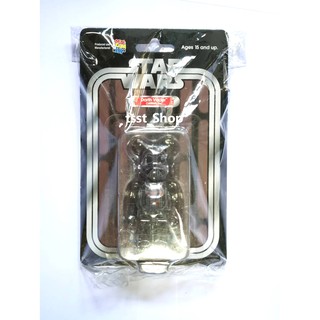 Be@rbrick 100% Darth Vader Chorme ver. ของแท้