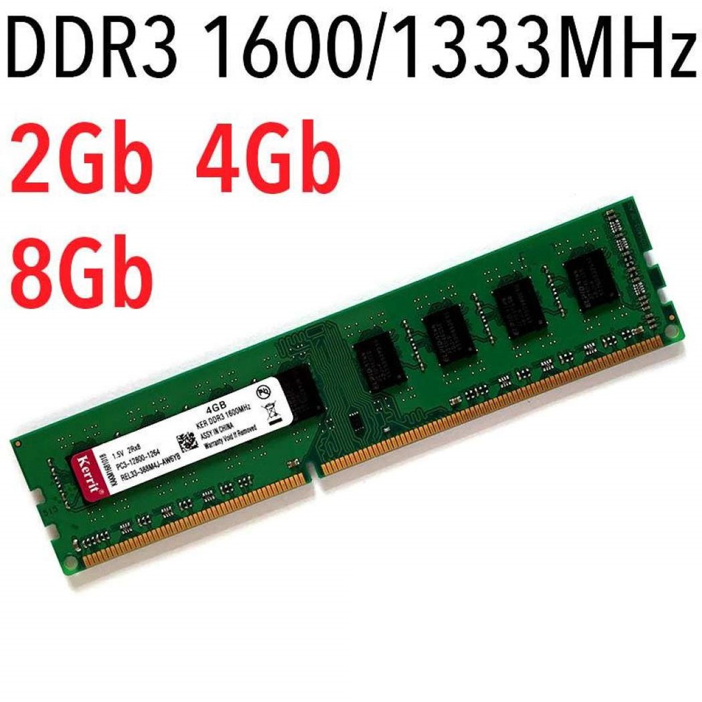 Kingston Mixed Ram DDR3 2GB 4GB 1600 1333 MHz หน่วยความจําเดสก์ท็อป 240pin 2G 4G 8G 1333mhz 1600mhz 