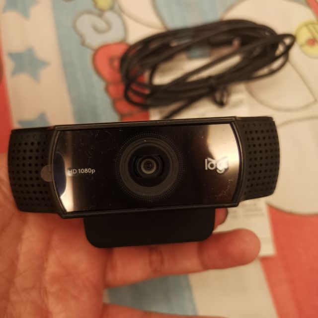 ขาย webcam(เว็บแคม)
 Logitech c922 pro ซื้อมาราคา3,790 บาท(ซื้อมาแค่ลองกล้องเล็กน้อยไม่ได้ใช้งานเลยค่ะ)