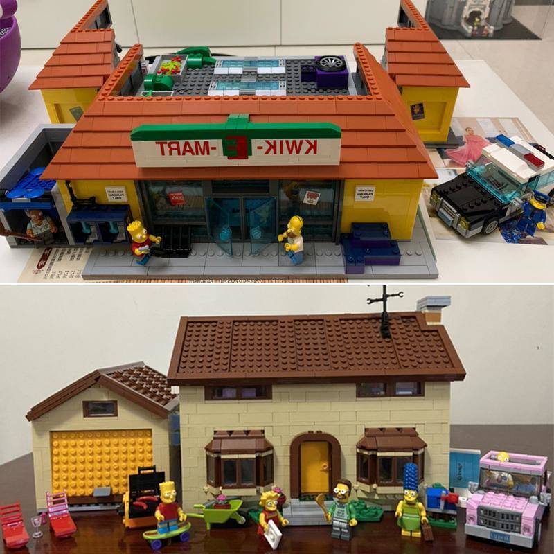 เข้ากันได้คุณภาพสูง Musonpson's Home ซูเปอร์มาร์เก็ตชีวิตบิ๊กปัง 83004 เพื่อนเก่าประกอบของเล่น 71016