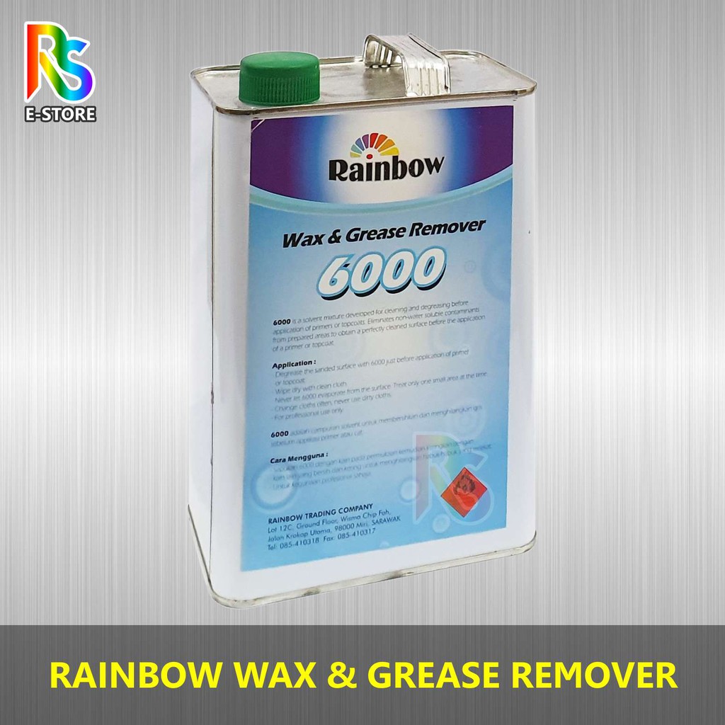 Rainbow 6000 Wax & Grease Remover
