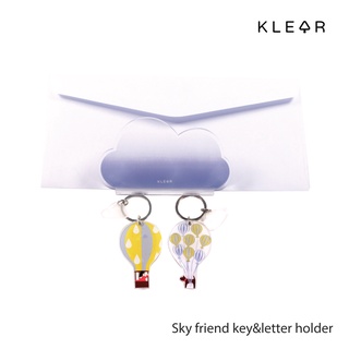 KlearObject Sky friend key&amp;letter holder ที่ห้อยพวงกุญแจ ที่ใส่ซองจดหมาย กระดาษโน๊ต ติดผนัง ที่ห้อยอะคริลิค : K307