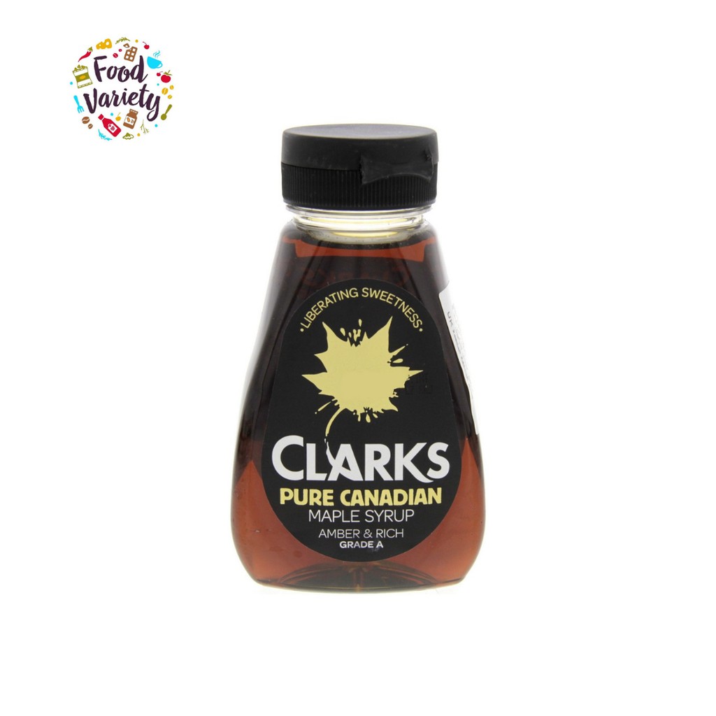 Clarks Pure Maple Syrup Amber & Rich 180ml