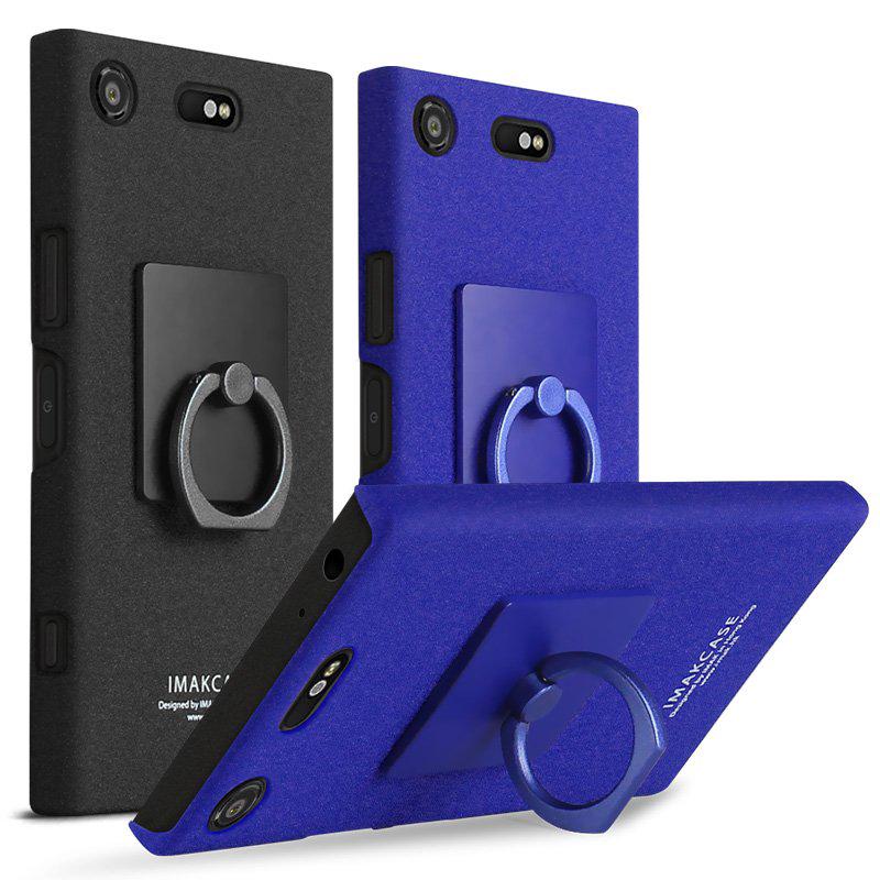 เคส สำหรับ Sony Xperia XZ1 Compact Imak Hardcase เนื้อทรายแบบด้าน + Ring Holder + แถมฟิล์ม