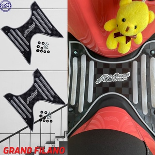 แผ่นยางรองพื้นGrand Filano แผ่นยางรองพักเท้า ฟีลาโน่ สีเทา ดำ