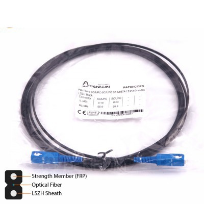 (สายกลม)สำเร็จรูป Patch Cord Fiber ไฟเบอร์ออฟติก ความยาว 3 เมตร