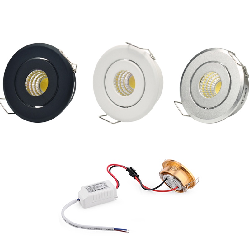 3W Led Downlight Spot COB LED โคมไฟเพดานขนาดเล็กในร่ม LED Spot Lighting