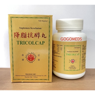 Tricolcap สําหรับ Cholestrol Contents 100 แคปซูล