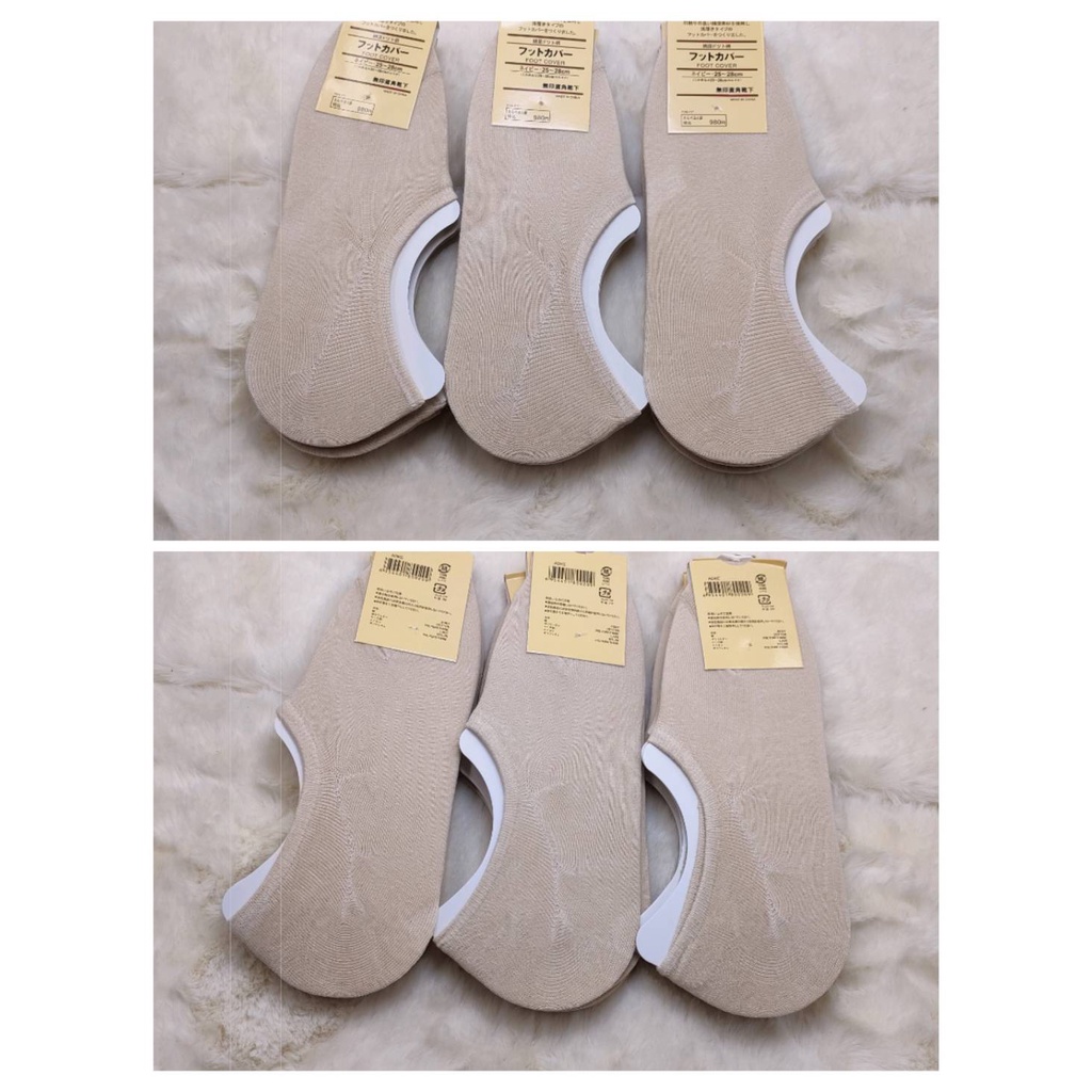 ถุงเท้า หลังตาตุ่ม (12 คู่1 โหล) ขนาด ฟรีไฃส์ มีสินค้าพร้อมส่ง