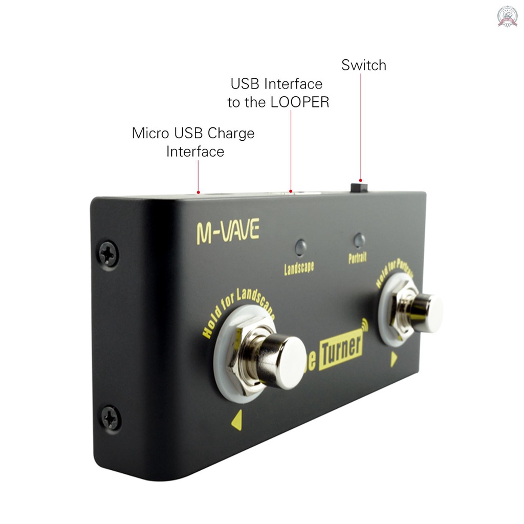 [JOFT] M-vave ลูกบาศก์หมุนไร้สาย รองรับการเชื่อมต่อ Looper เข้ากันได้กับสมาร์ทโฟน แท็บเล็ต iOS