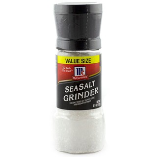 แม็คคอร์มิคเกลือทะเลแบบฝาบด 172กรัม McCormick sea salt with crushed cap 172 grams