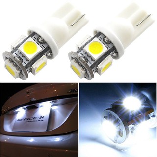 【ใหม่】ไฟ Led T 10 5 Smd 5050 Car Led W 5 W 192 168 194 1 ชิ้นสีขาว