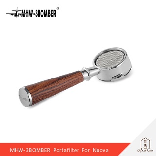 MHW-3BOMBER Portafilter For Nuova ก้านชงกาแฟ Bottomless สำหรับเครื่องชง Nuova