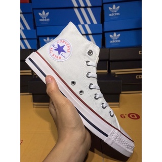 Converse All Star ⭐ หุ้มข้อ : สีขาว